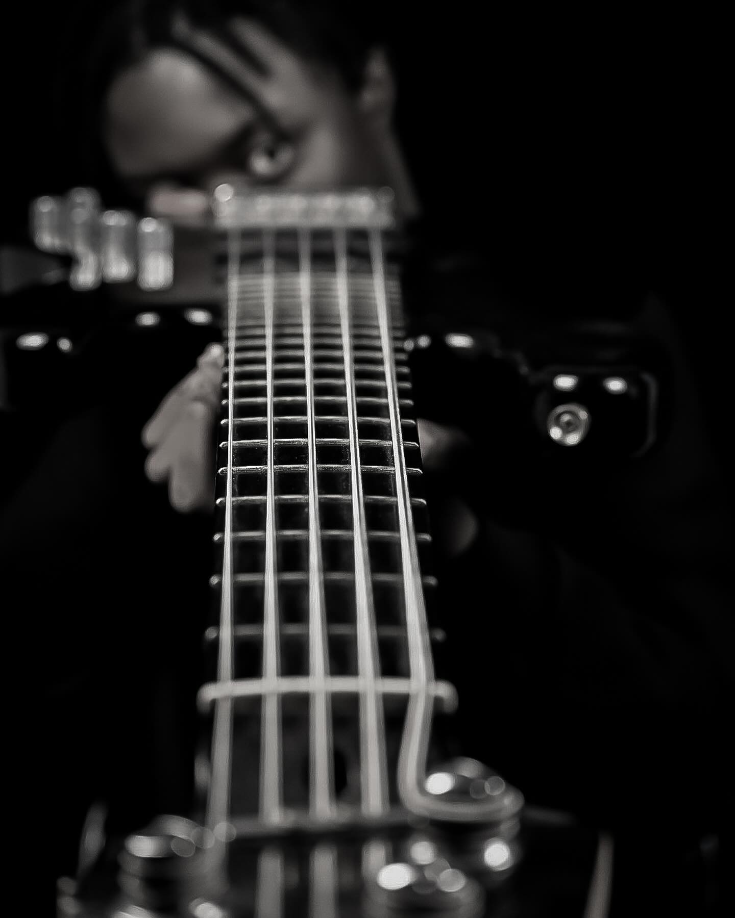 Guitar close-up